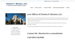 Desktop Screenshot of cmartien.com